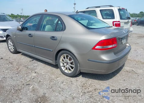 2004 Saab 9-3 Arc z USA, uszkodzony, nr VIN YS3FD45Y341018831